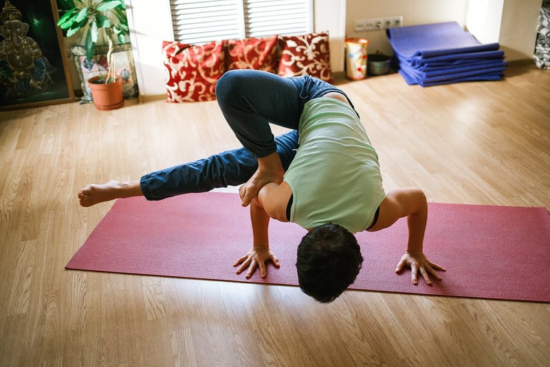 Core Strength Yoga Pose